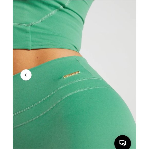 Gymshark Whitney High Rise Leggings Palm Green Size Extra Large - Picture 2 of 16